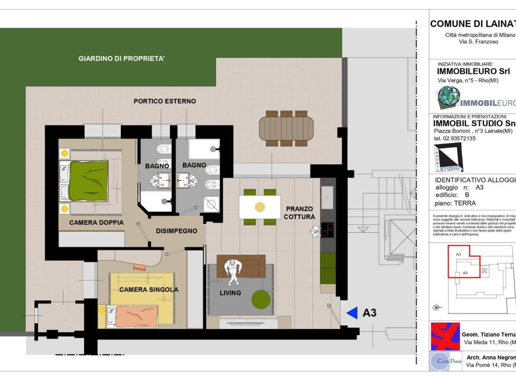 appartamento in vendita a Lainate