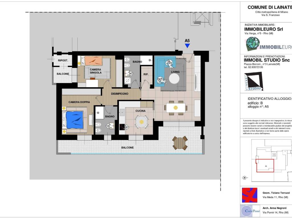 appartamento in vendita a Lainate