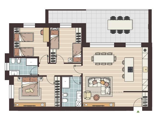 appartamento in vendita a Lainate