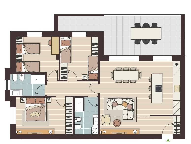 appartamento in vendita a Lainate