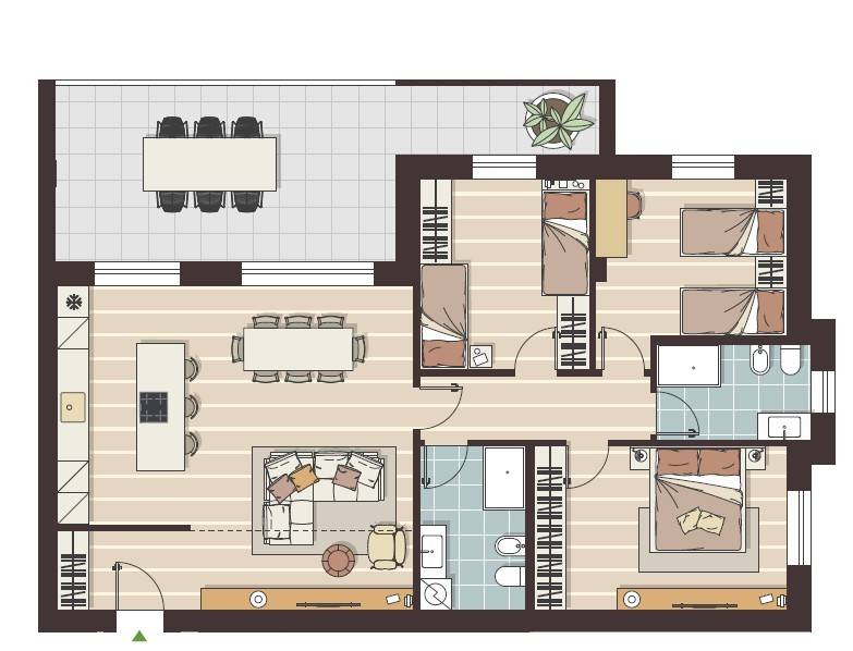 appartamento in vendita a Lainate