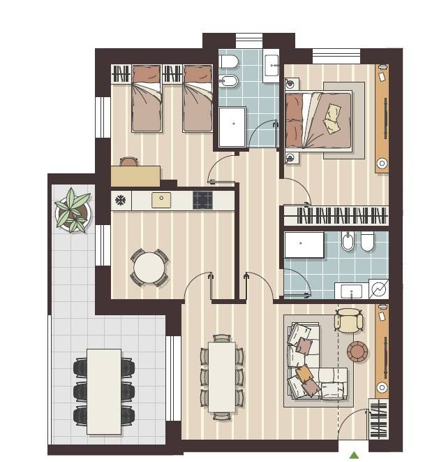 appartamento in vendita a Lainate