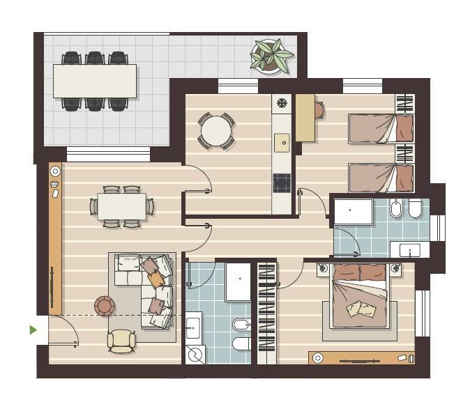 appartamento in vendita a Lainate