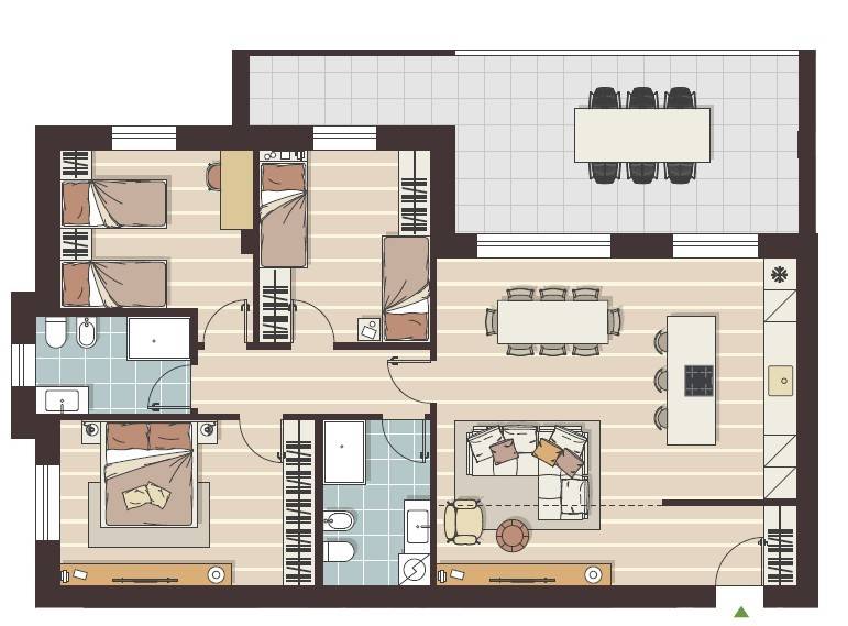 appartamento in vendita a Lainate