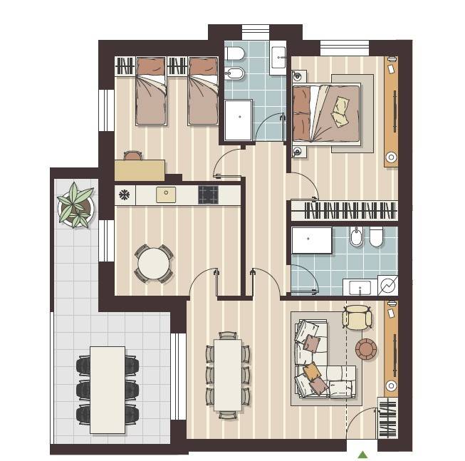 appartamento in vendita a Lainate