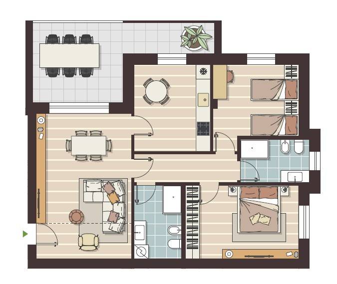 appartamento in vendita a Lainate