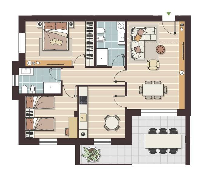 appartamento in vendita a Lainate