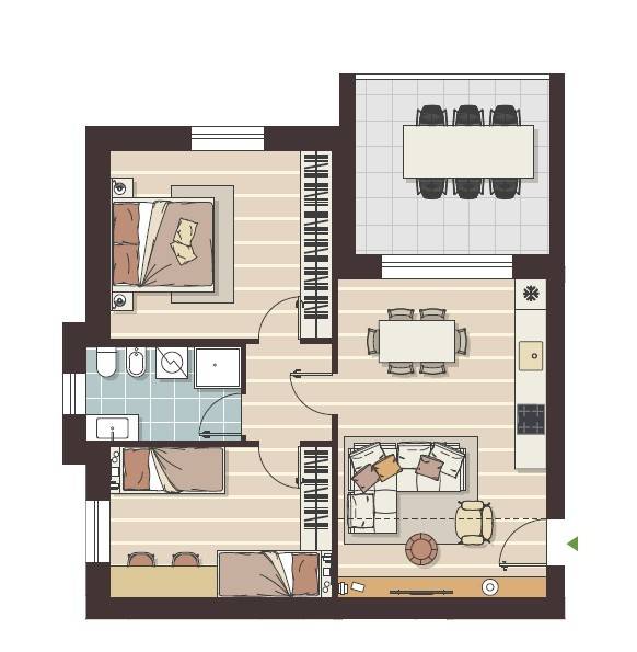 appartamento in vendita a Lainate