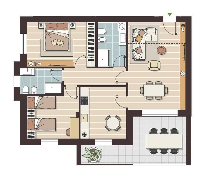 appartamento in vendita a Lainate