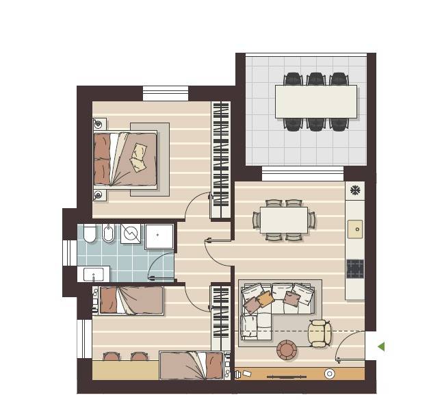 appartamento in vendita a Lainate