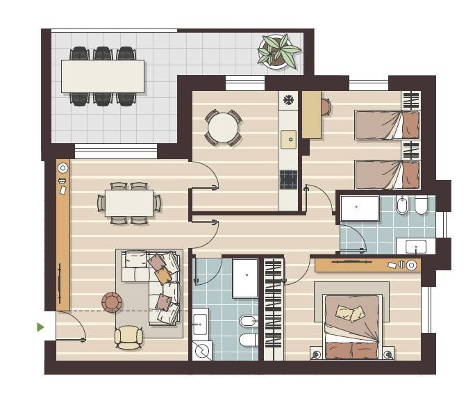 appartamento in vendita a Lainate