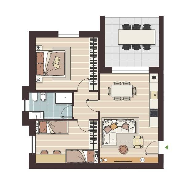 appartamento in vendita a Lainate