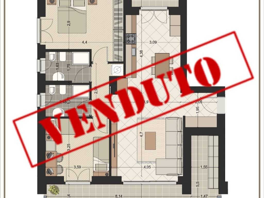 appartamento in vendita a Lainate