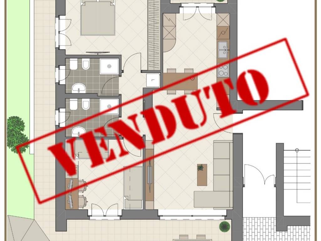 appartamento in vendita a Lainate