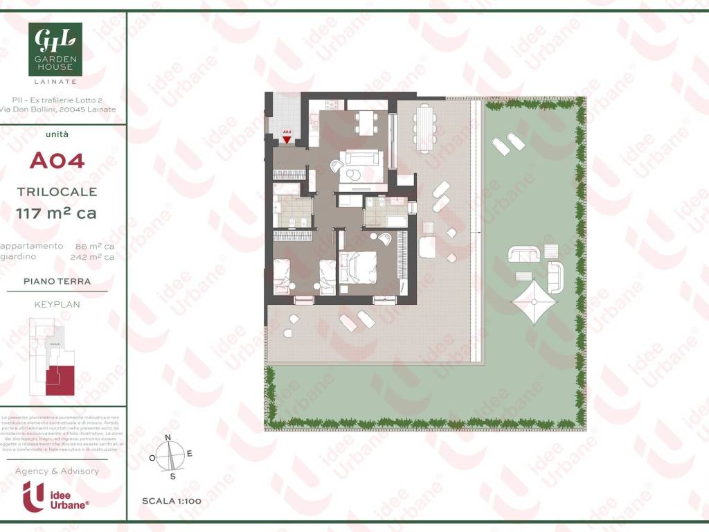 appartamento in vendita a Lainate in zona Pagliera