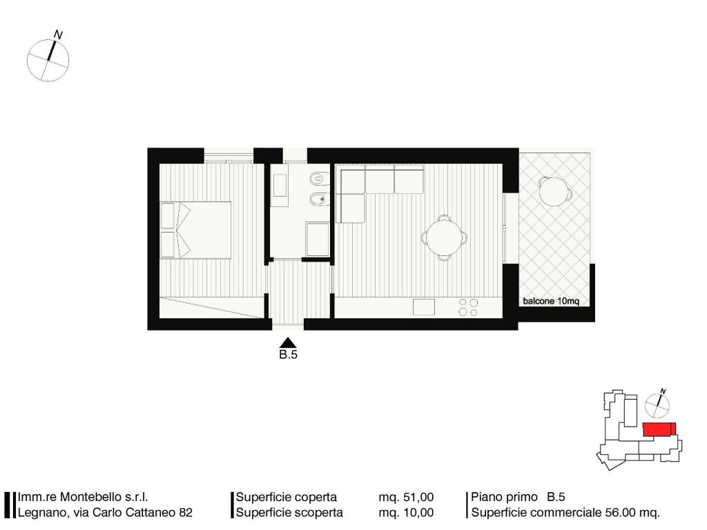 appartamento in vendita a Legnano