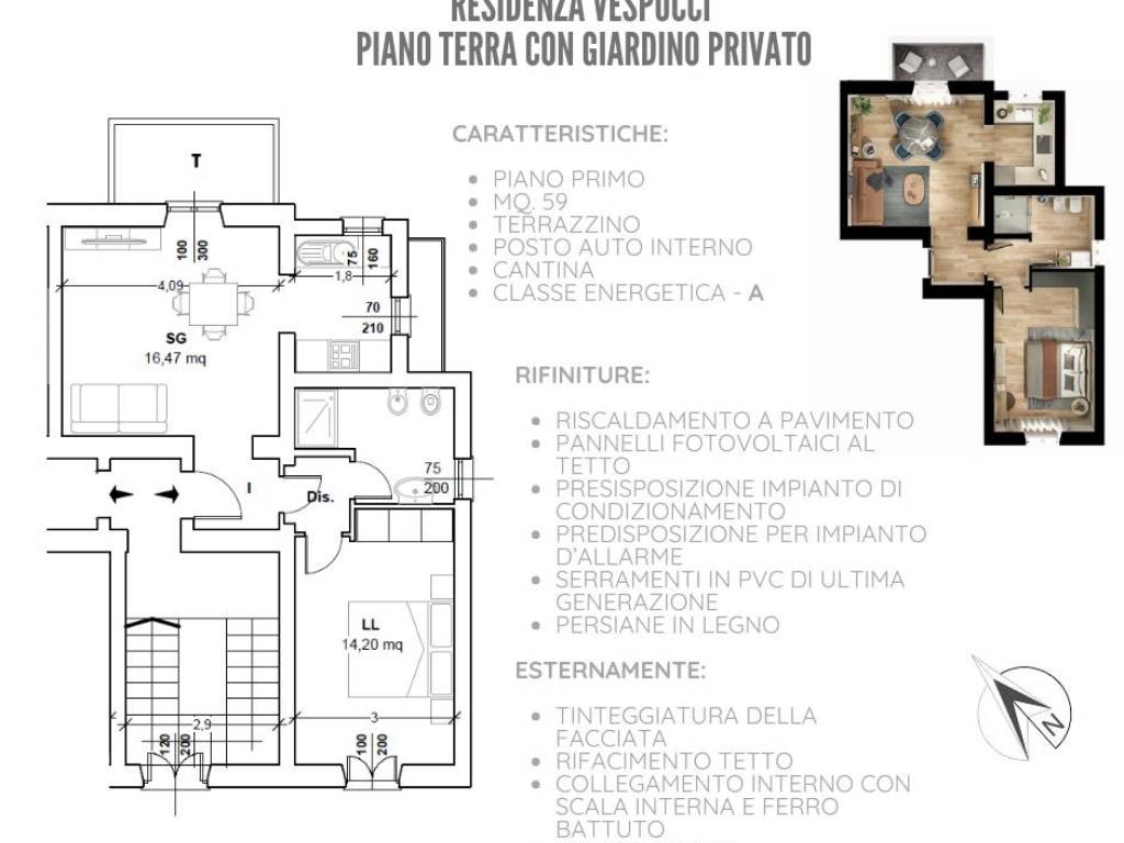appartamento in vendita a Legnano