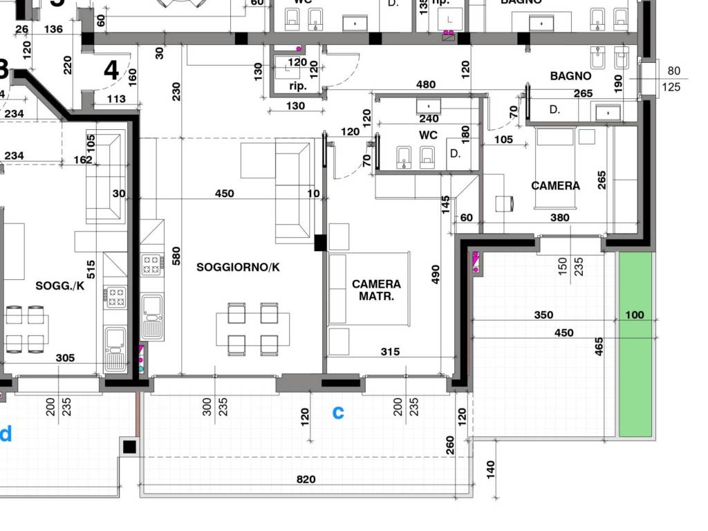 appartamento in vendita a Legnano