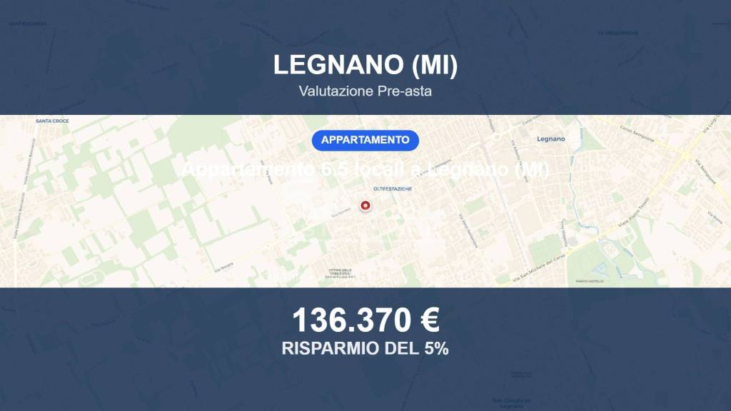 appartamento in vendita a Legnano