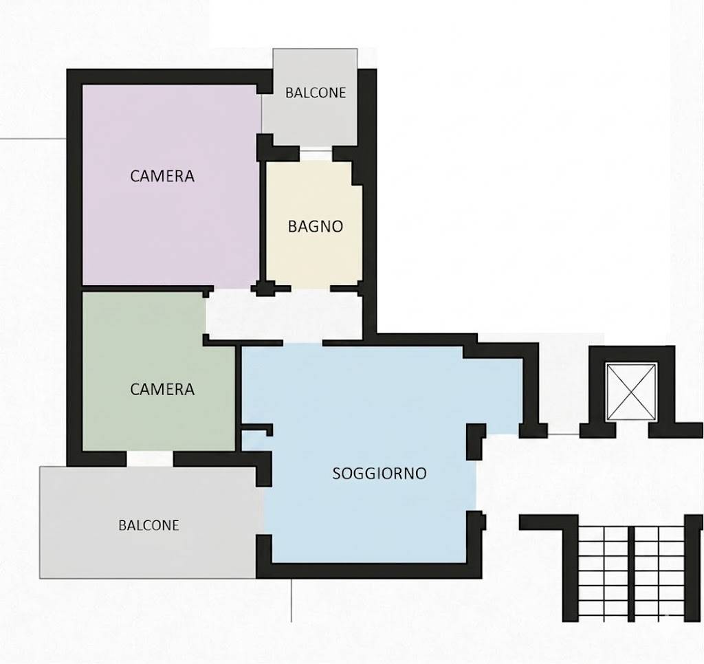 appartamento in vendita a Liscate