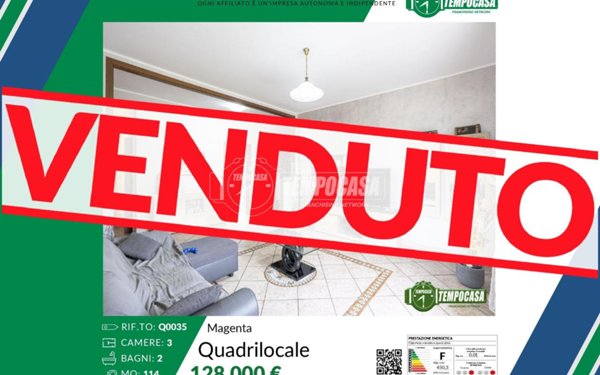 appartamento in vendita a Magenta in zona Ponte Nuovo