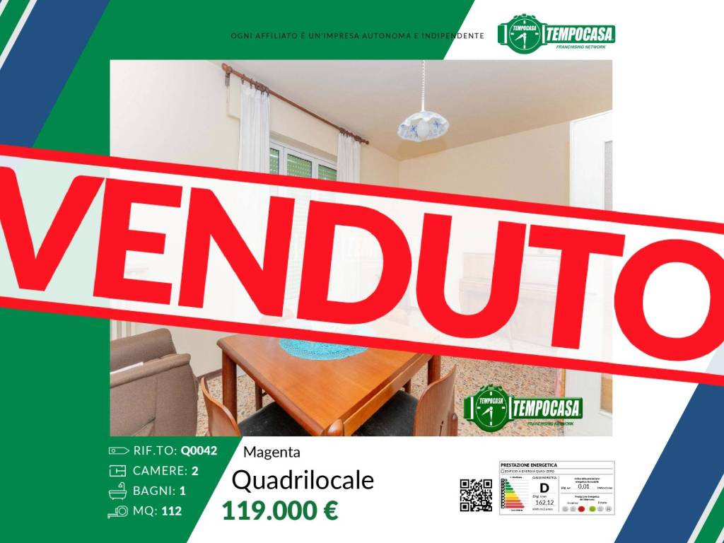 appartamento in vendita a Magenta in zona Ponte Nuovo