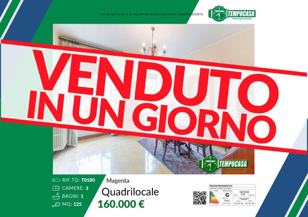 appartamento in vendita a Magenta
