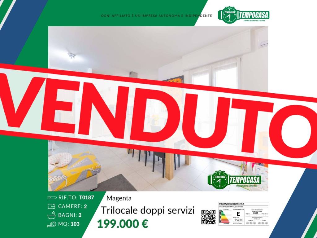 appartamento in vendita a Magenta