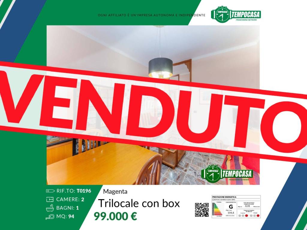 appartamento in vendita a Magenta