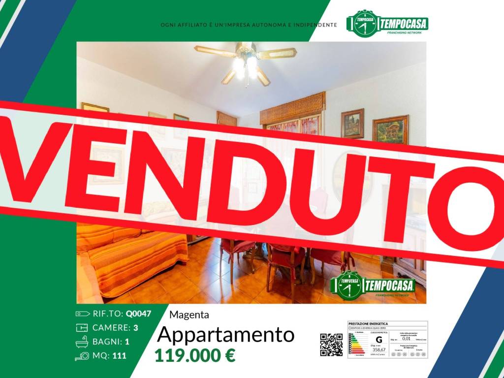 appartamento in vendita a Magenta in zona Ponte Nuovo