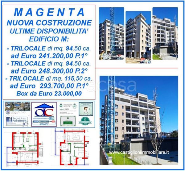 appartamento in vendita a Magenta