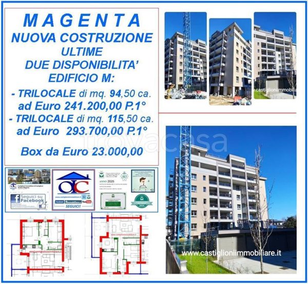appartamento in vendita a Magenta