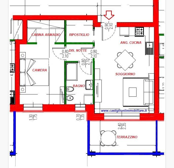 appartamento in vendita a Magenta