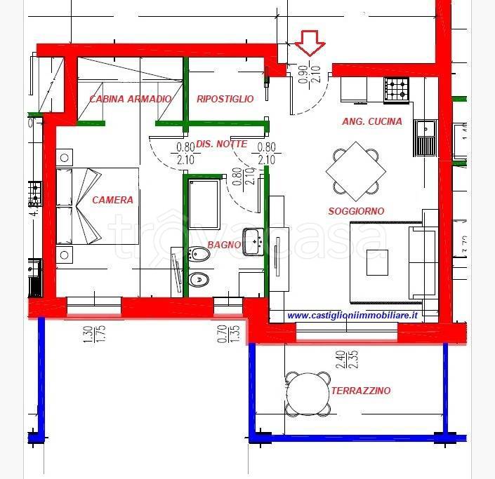 appartamento in vendita a Magenta