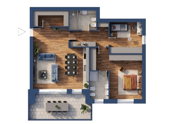 appartamento in vendita a Magenta