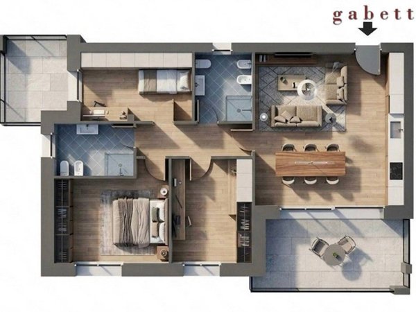 appartamento in vendita a Magenta