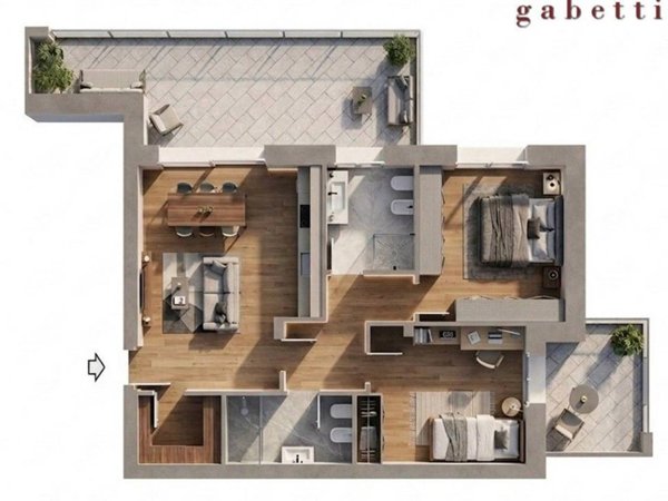 appartamento in vendita a Magenta