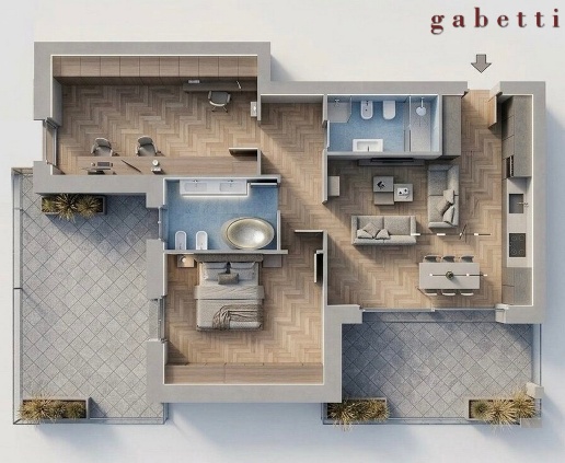 appartamento in vendita a Magenta in zona Ponte Vecchio