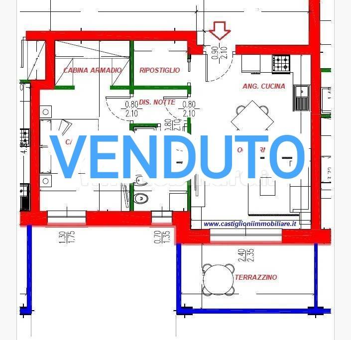 appartamento in vendita a Magenta