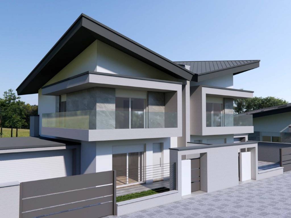 casa indipendente in vendita a Magnago