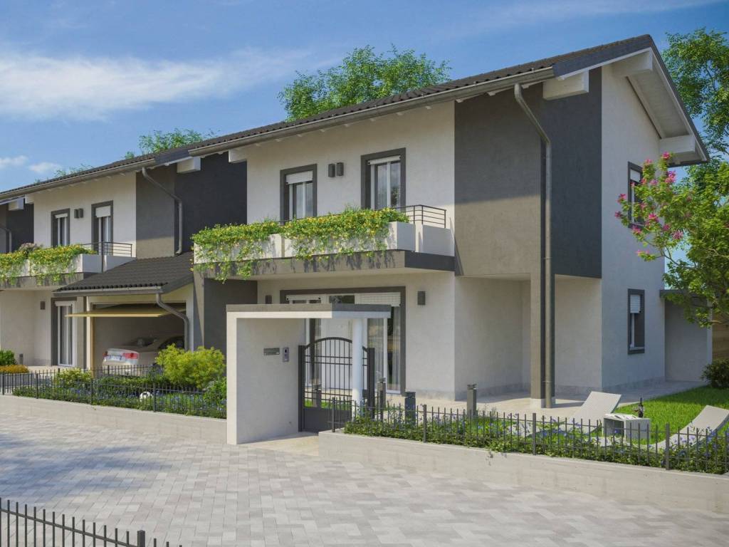 casa indipendente in vendita a Magnago