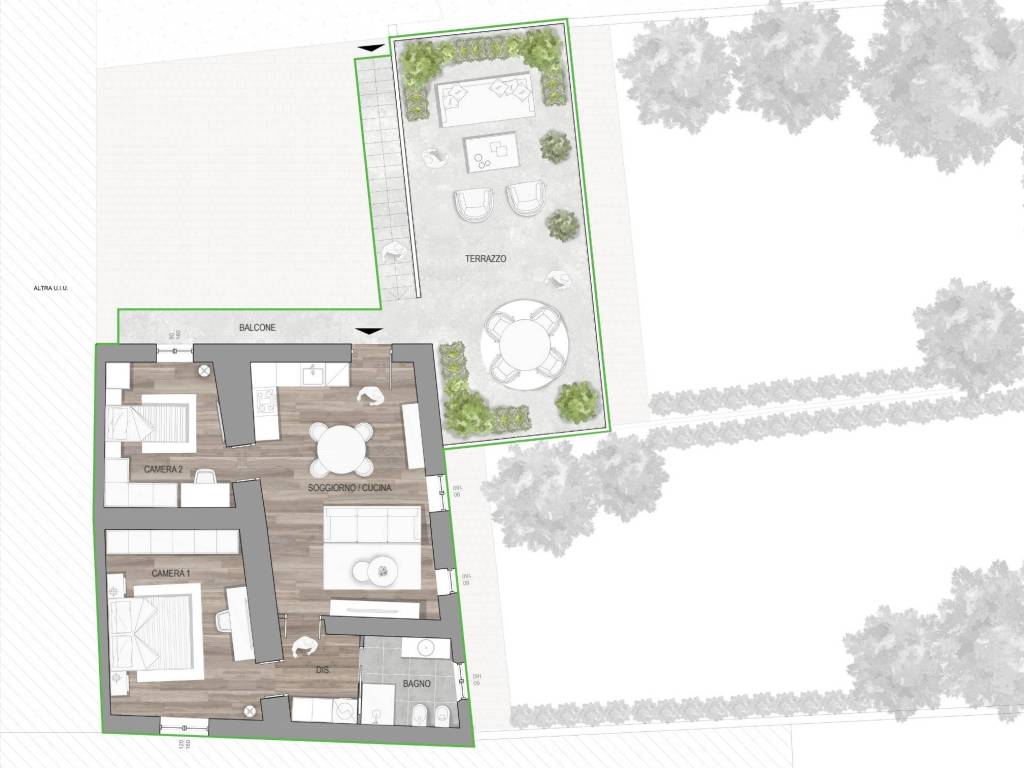 appartamento in vendita a Magnago