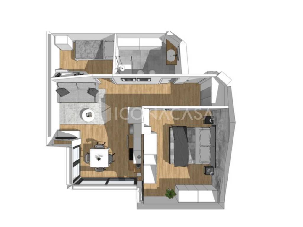 appartamento in vendita a Magnago