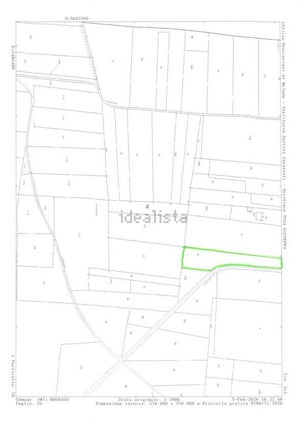 terreno edificabile in vendita a Magnago in zona Bienate