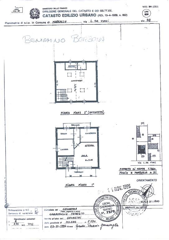 casa indipendente in vendita a Marcallo con Casone in zona Marcallo