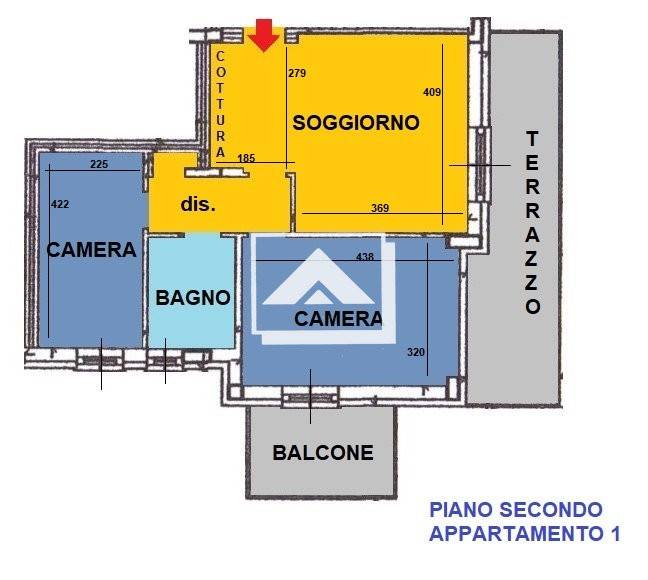 appartamento in vendita a Mediglia in zona Robbiano