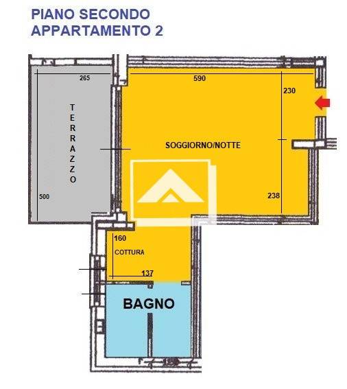 appartamento in vendita a Mediglia in zona Robbiano
