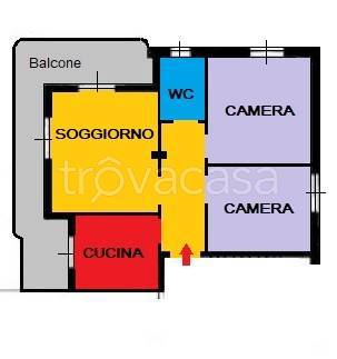 appartamento in vendita a Mediglia in zona Robbiano