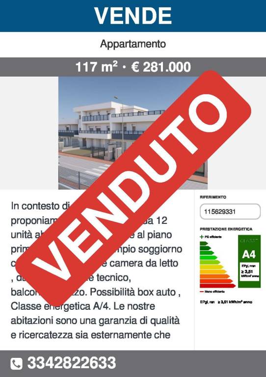 appartamento in vendita a Melegnano
