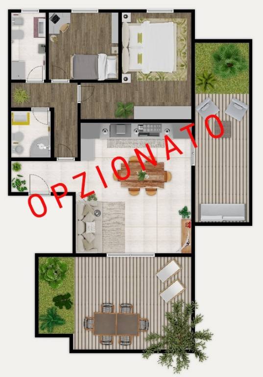 appartamento in vendita a Melegnano